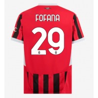 AC Milan Youssouf Fofana #29 Replika Hemmatröja 2024-25 Kortärmad